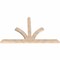 Ekena Millwork Richland Smooth Timber Gable Bracket, Douglas Fir, 96"W x 60"H x 3 1/2"D x 5 1/2"F, 15/12 Pitch GBW096X60X0406RIC00SDF - alternate 2